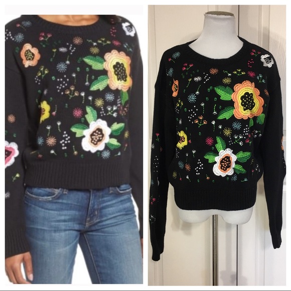 RD Style Embroidered Sweater